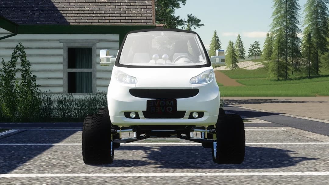 CLAPPED OUT LIFTED SMART CAR 2