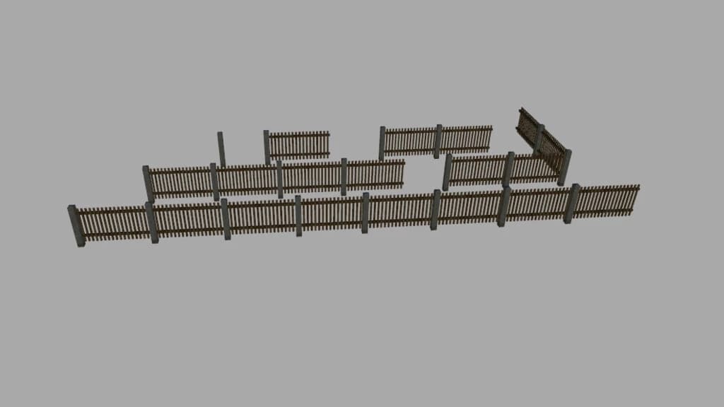 CLASSIC FENCE PACK (PREFAB) 2
