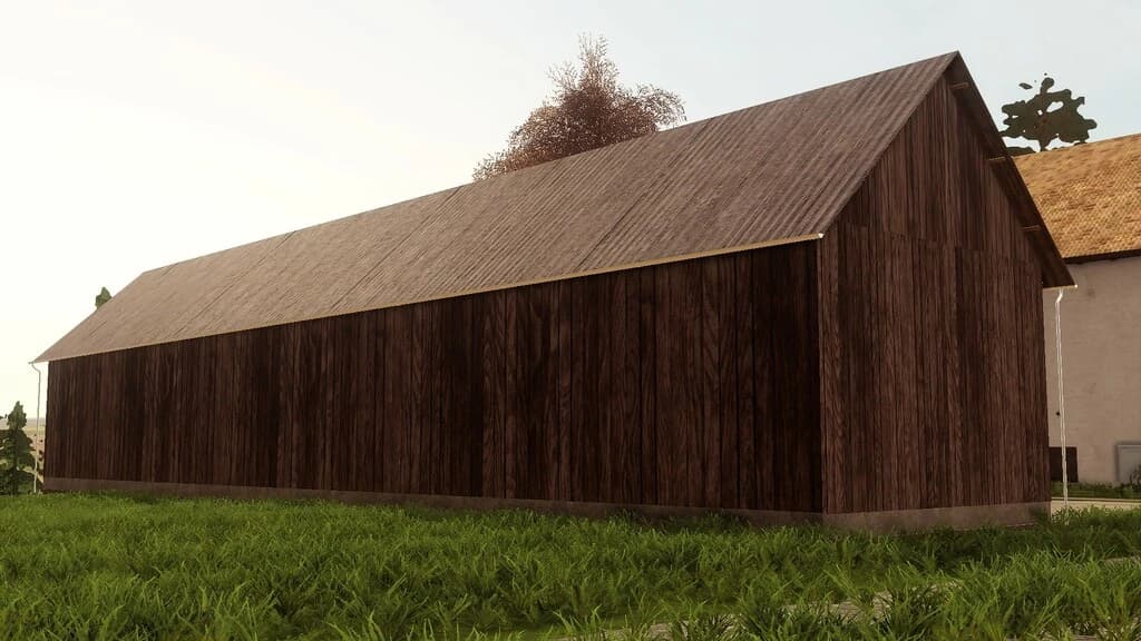 CLOSED WOODEN SHED