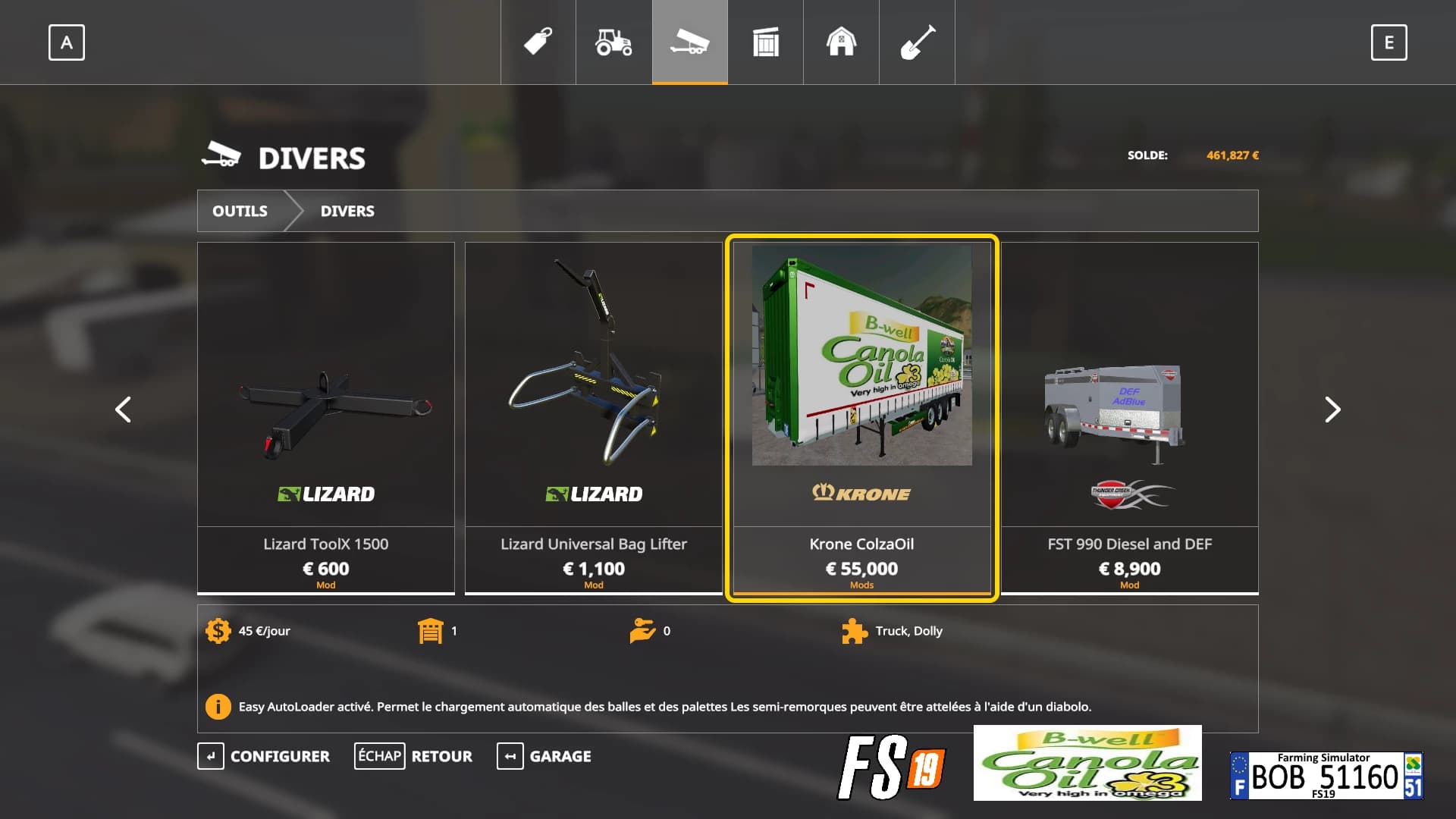 COLZAOIL TRAILERS BY BOB51160