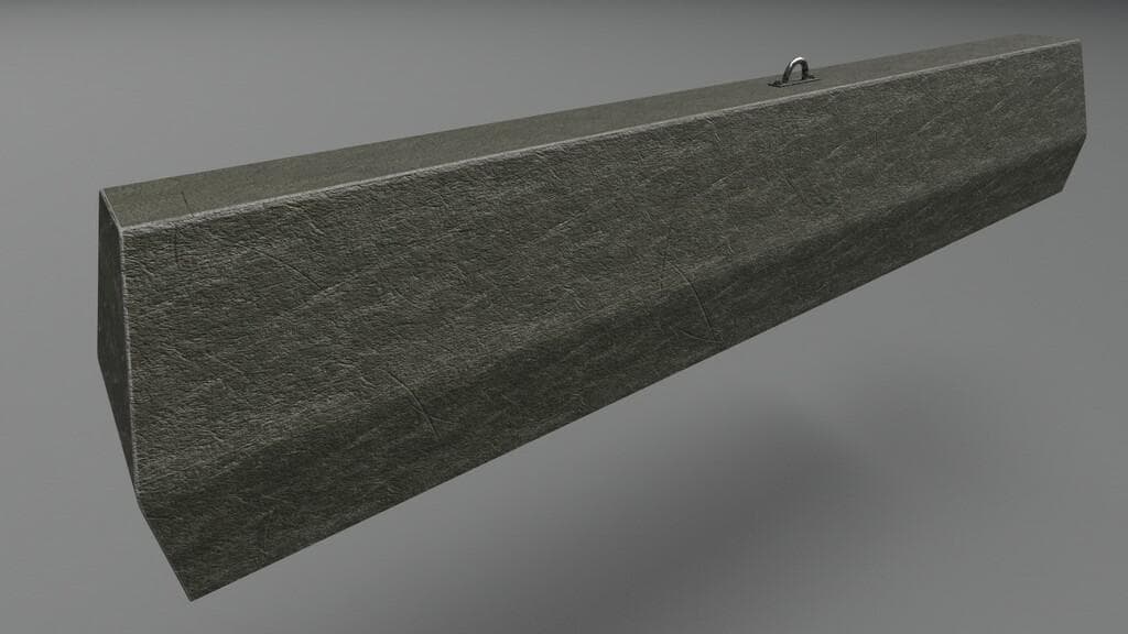 CONCRETE BLOCK 4M (PREFAB) 2