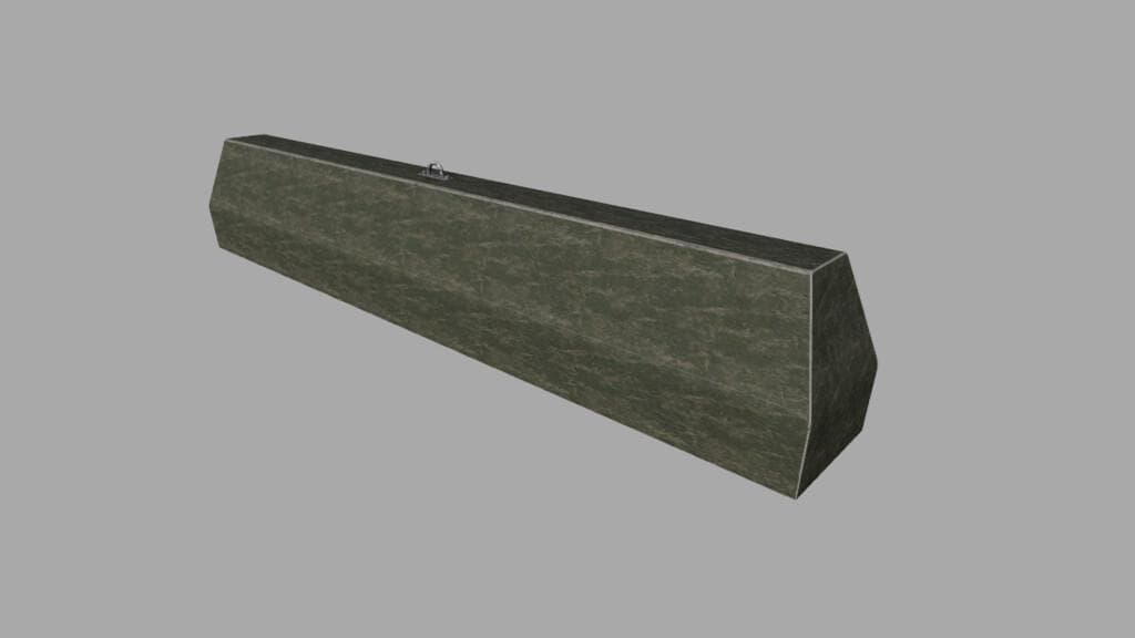 CONCRETE BLOCK 4M (PREFAB)