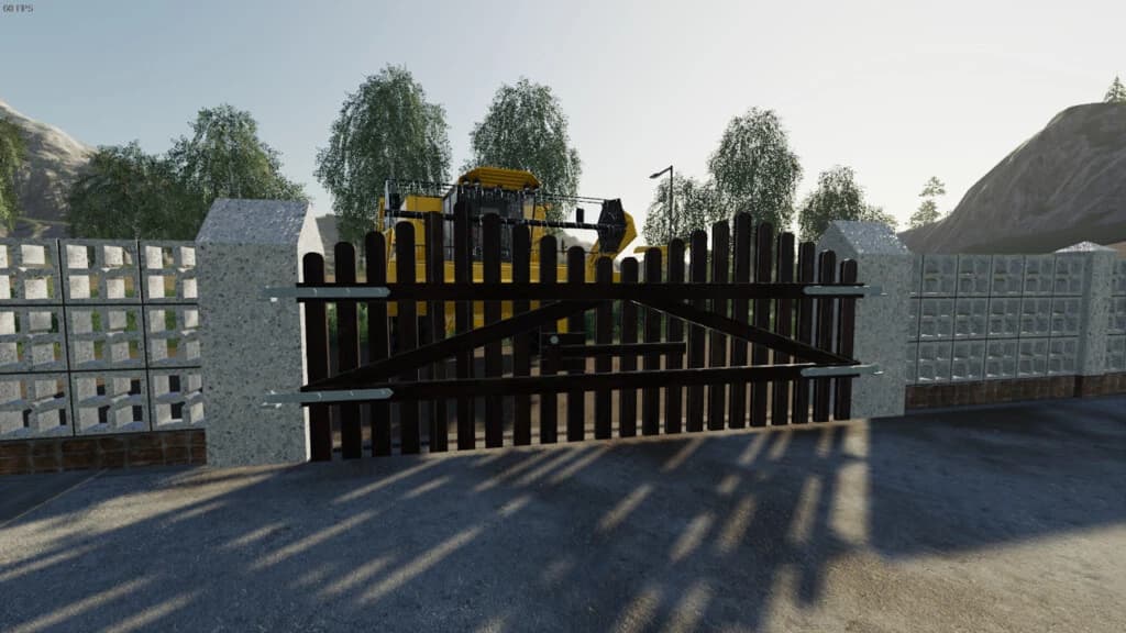 CONCRETE BRICK FENCE PACK 5