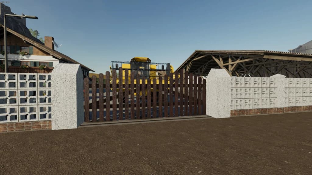 CONCRETE BRICK FENCE PACK 2