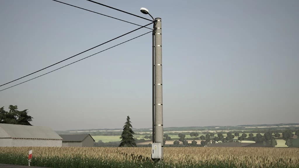 CONCRETE ELECTRIC POLES PACK (PREFAB) 3
