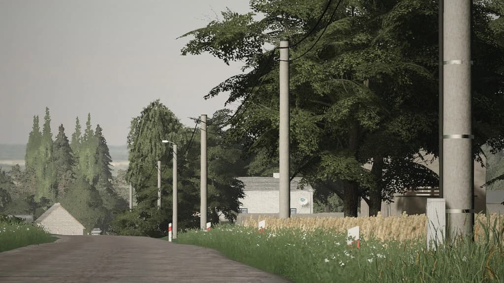CONCRETE ELECTRIC POLES PACK (PREFAB) 2