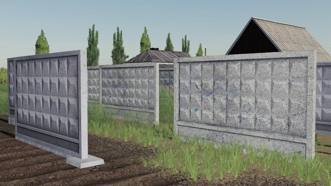 CONCRETE FENCE PO-2 4