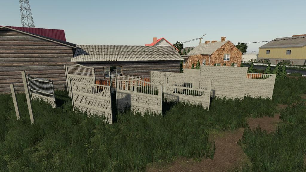 CONCRETE FENCES PACK PREFAB 2