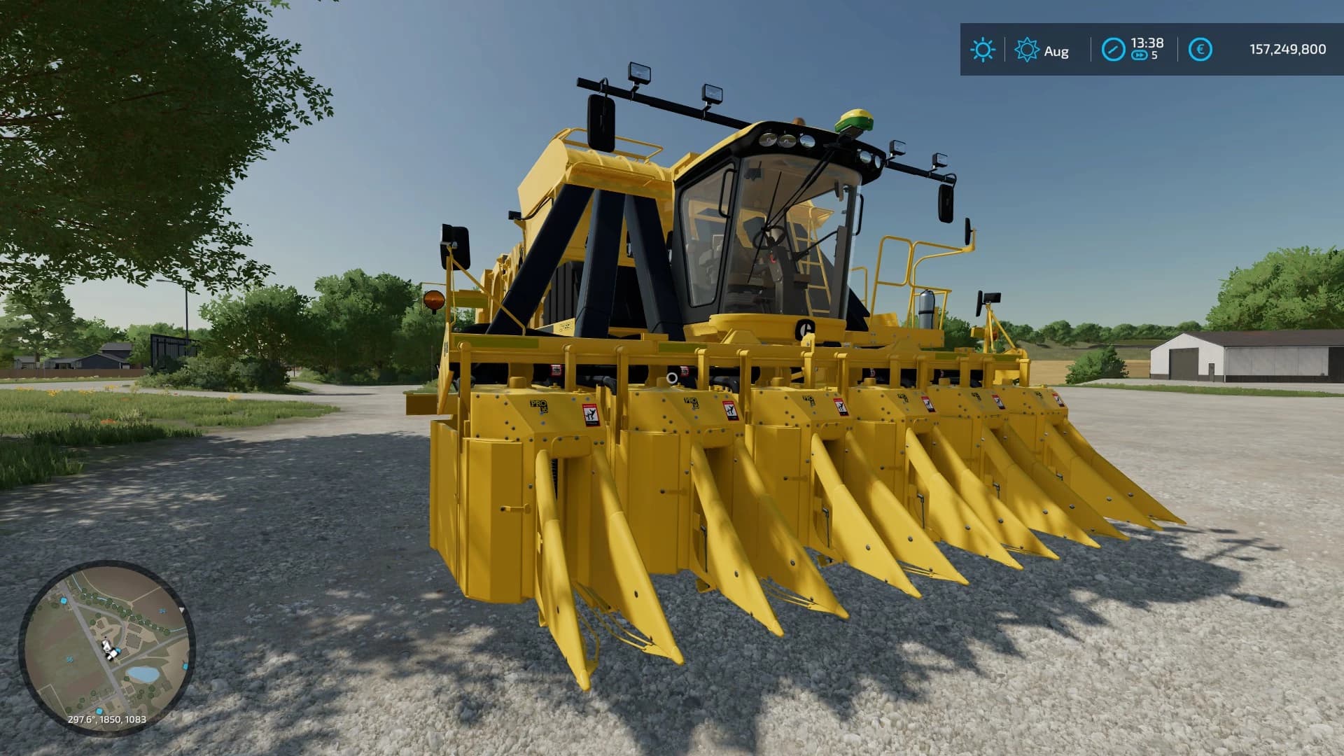 COTTON ROUND BAILER 5