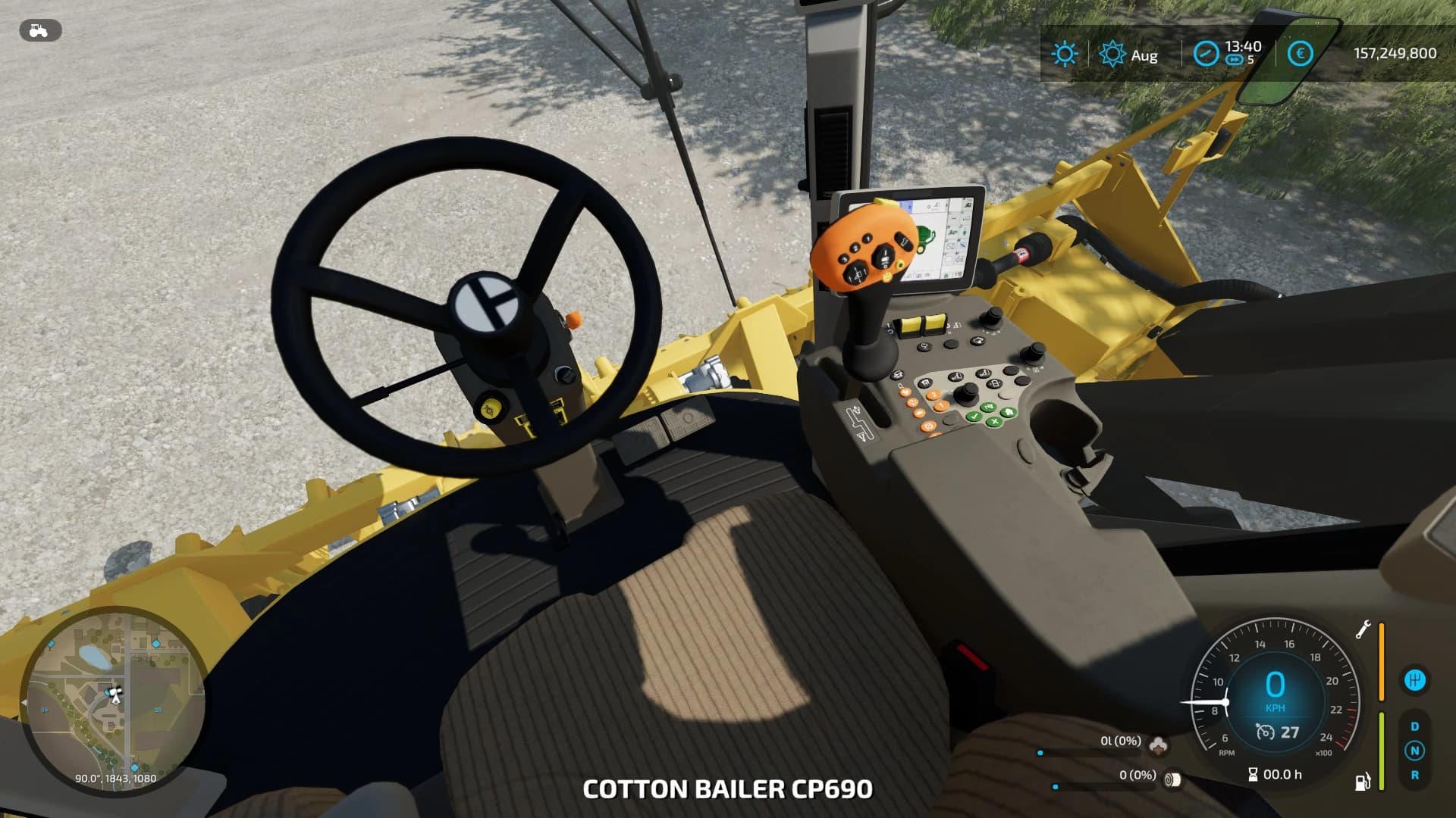 COTTON ROUND BAILER 3