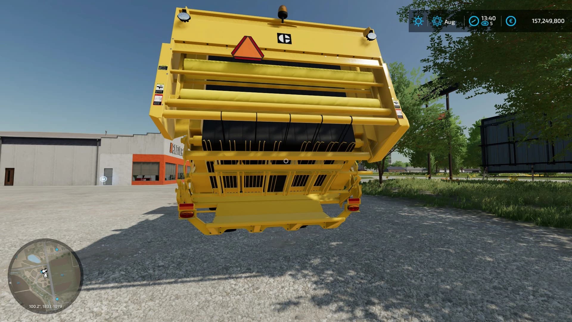 COTTON ROUND BAILER 2