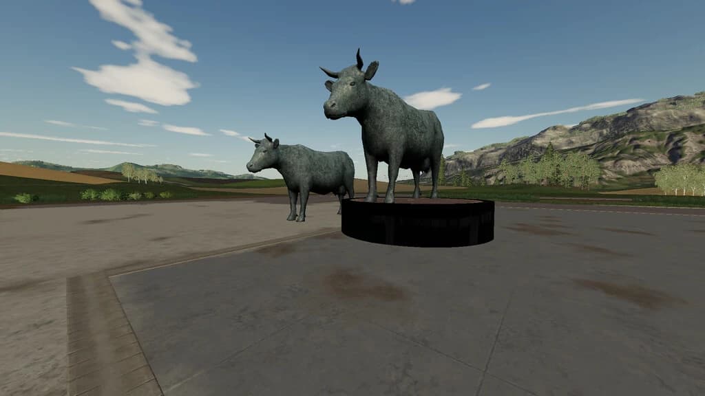 COW STATUE 2