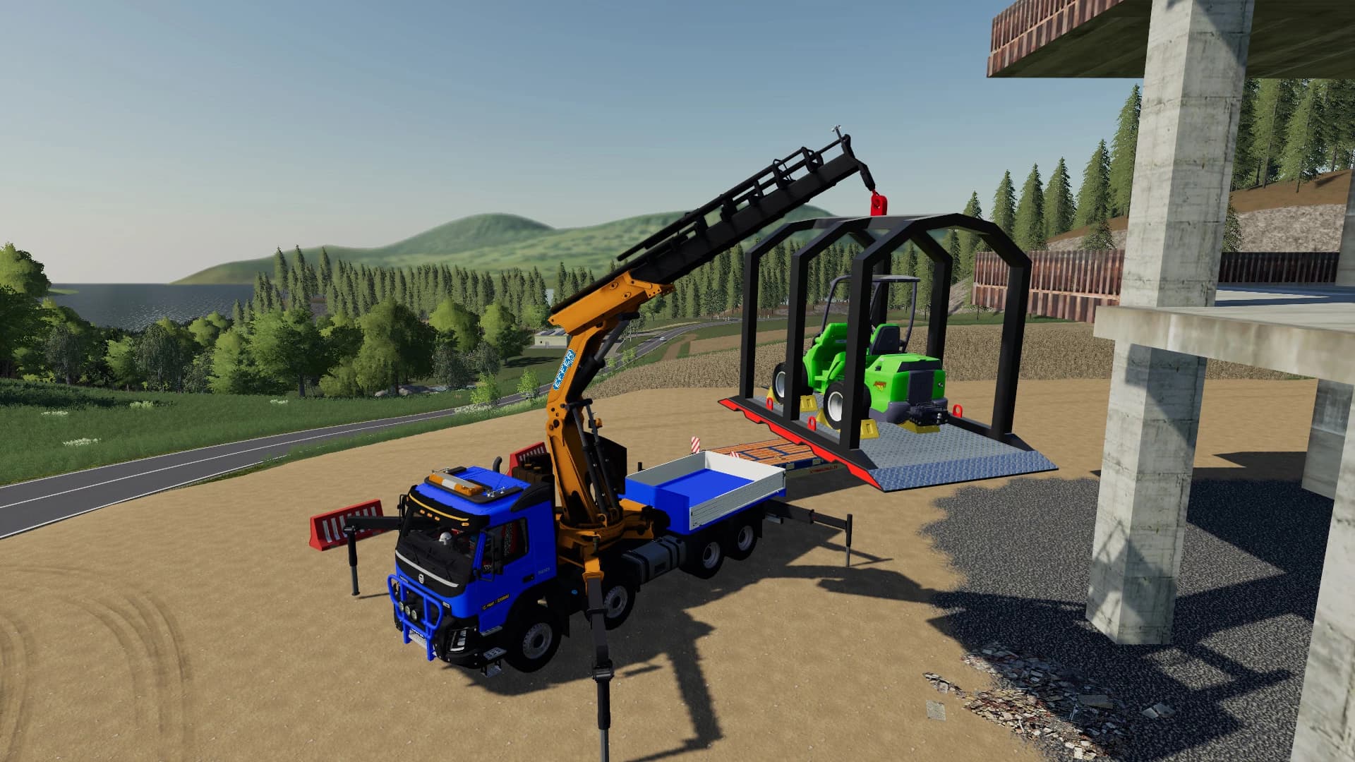 CRANE LIFT BASE