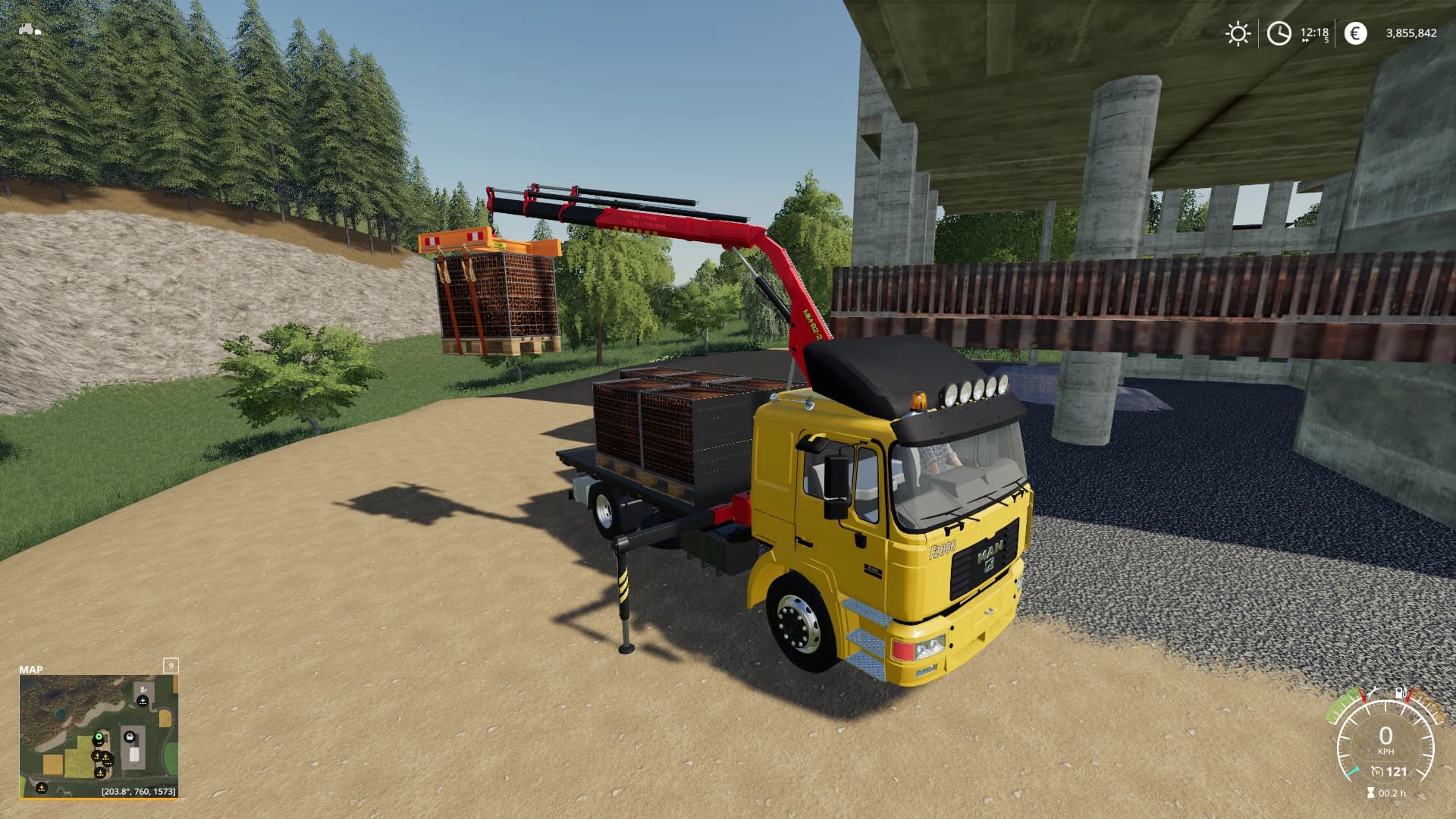 CRANE TRAVERSE 5