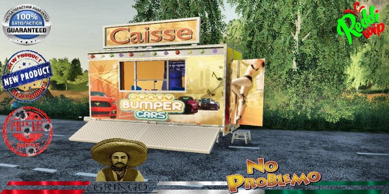 CRAZY BUMPERCARS CAISSE