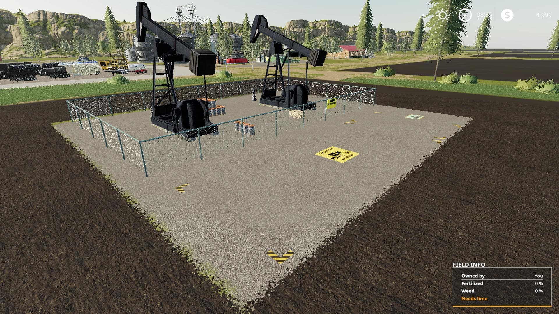 CRUDE OIL DERRICK