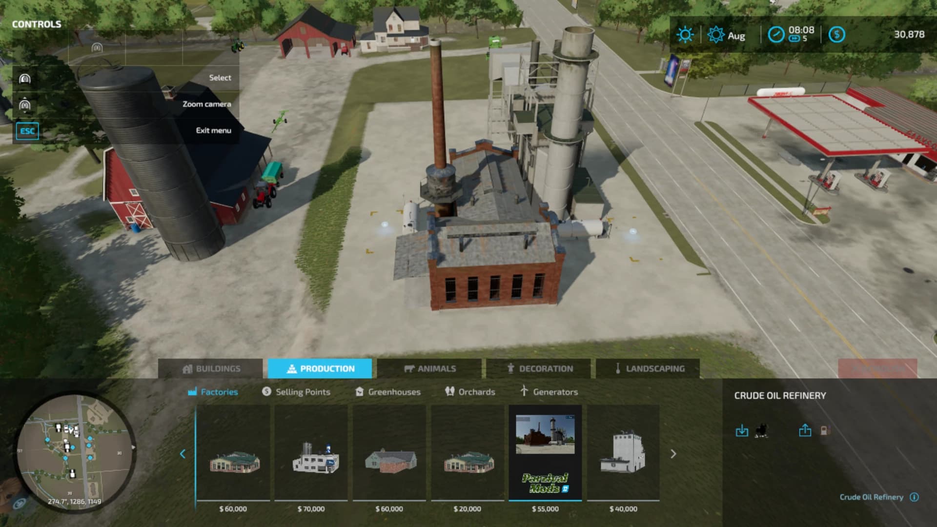 CRUDE OIL REFINERY