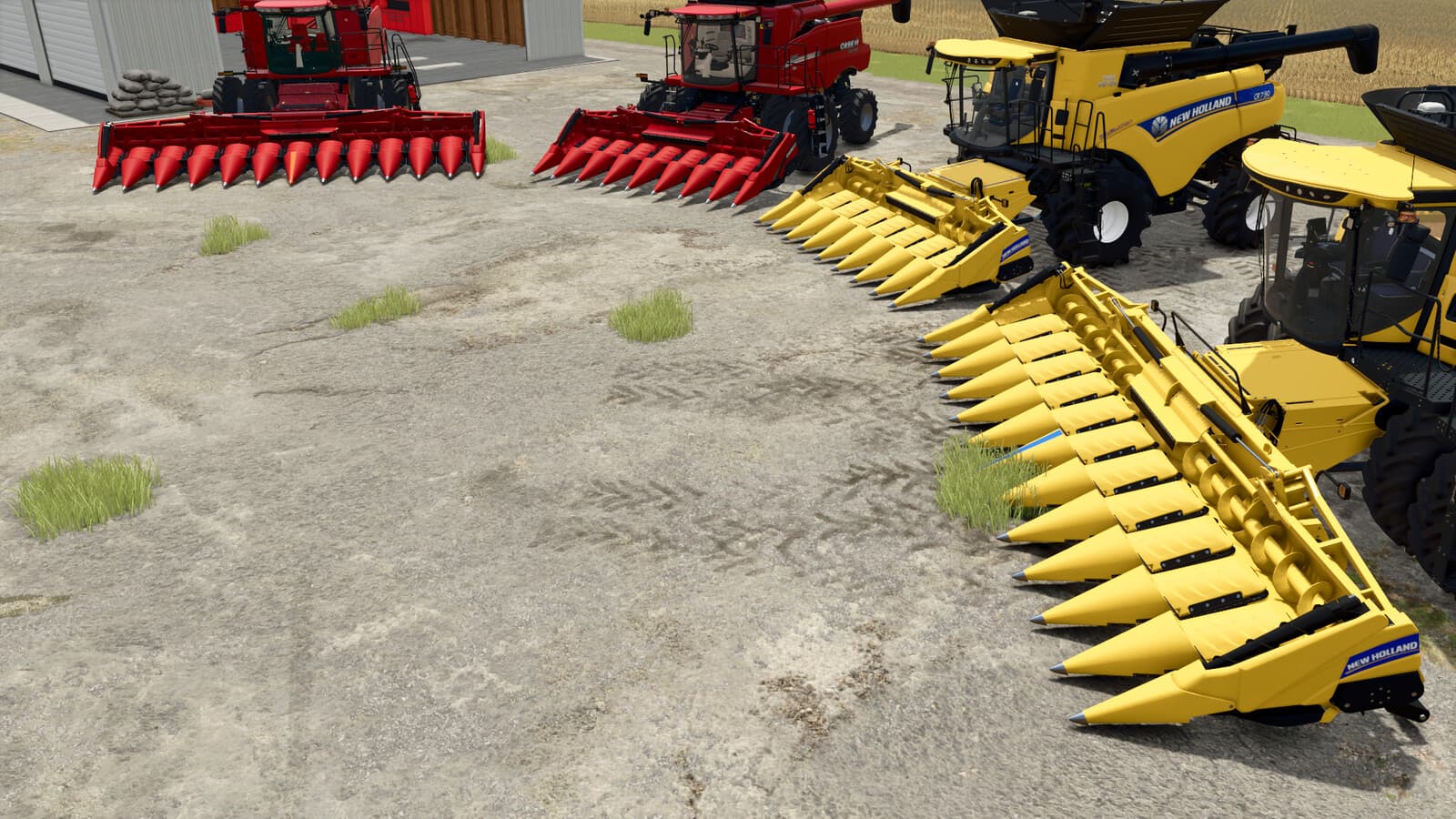 Case IH 4400F/New Holland 980CF Series Corn Heads 2