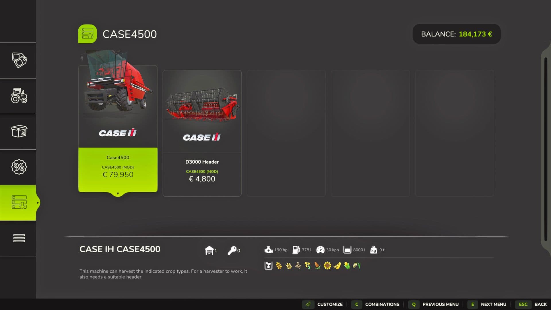 Case IH D4500 3