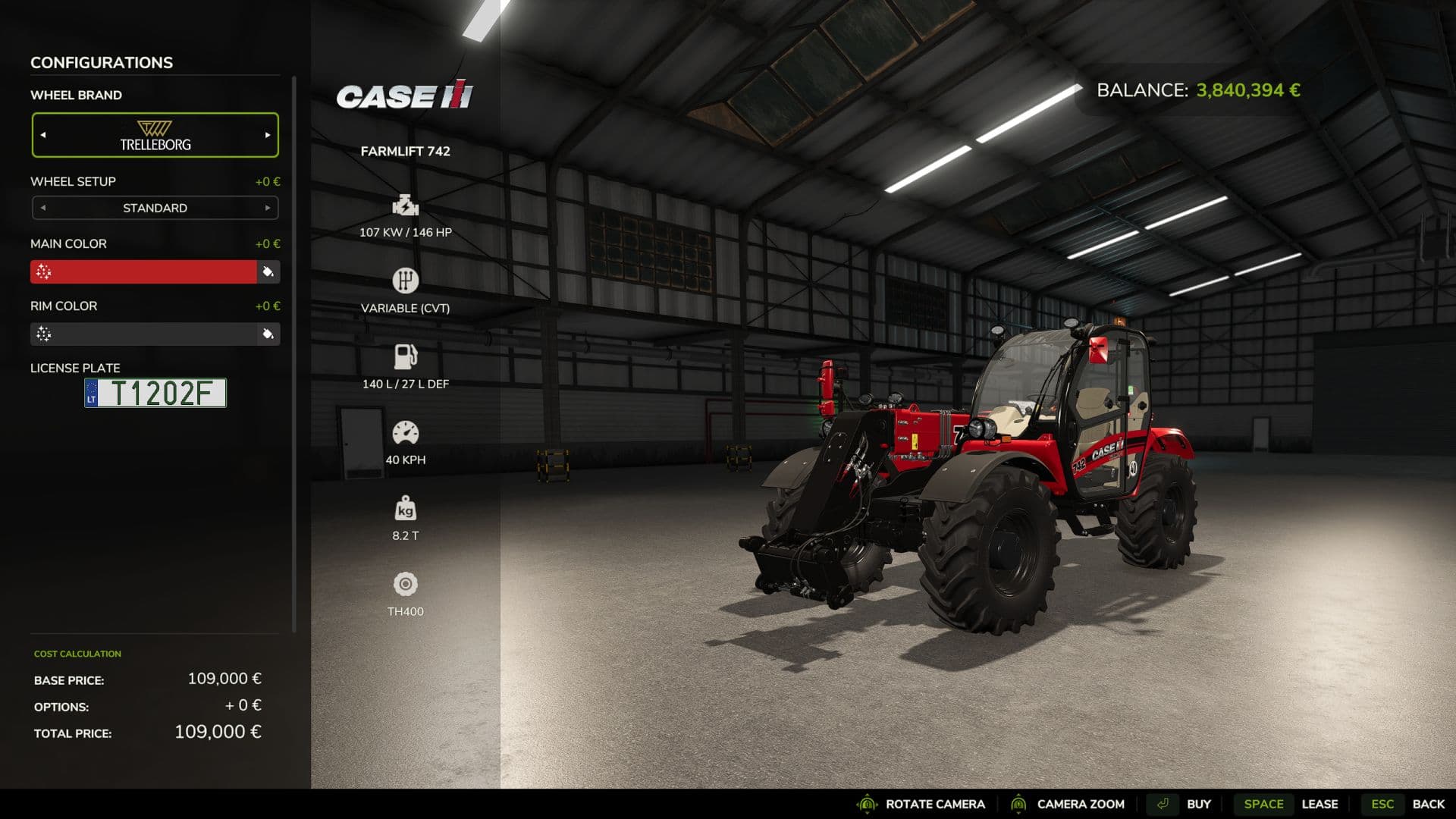 Case IH Farmlift 742 2