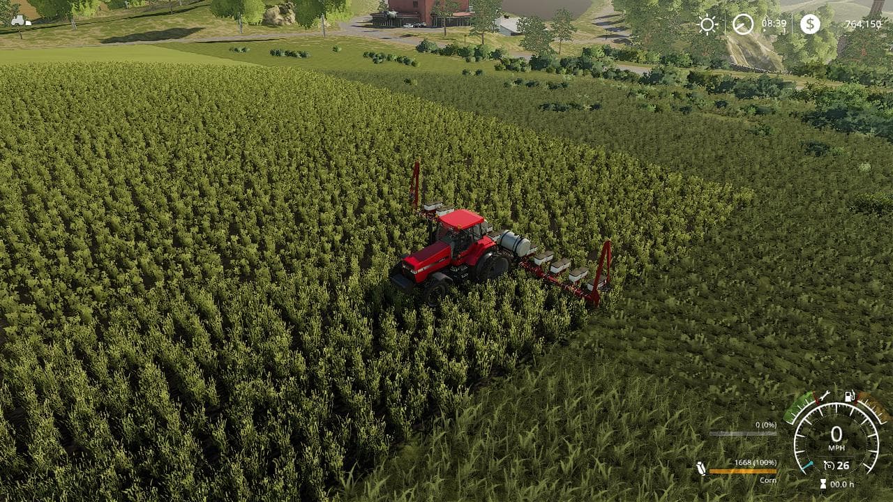 Case 12 row planter