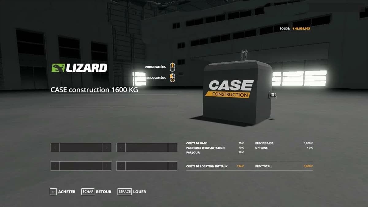 Case Construction 1600KG 2