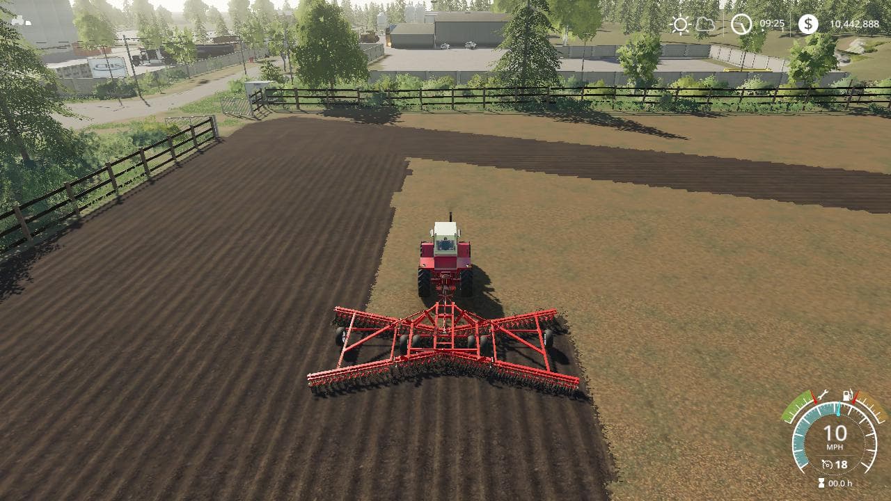 Case IH plow USA style