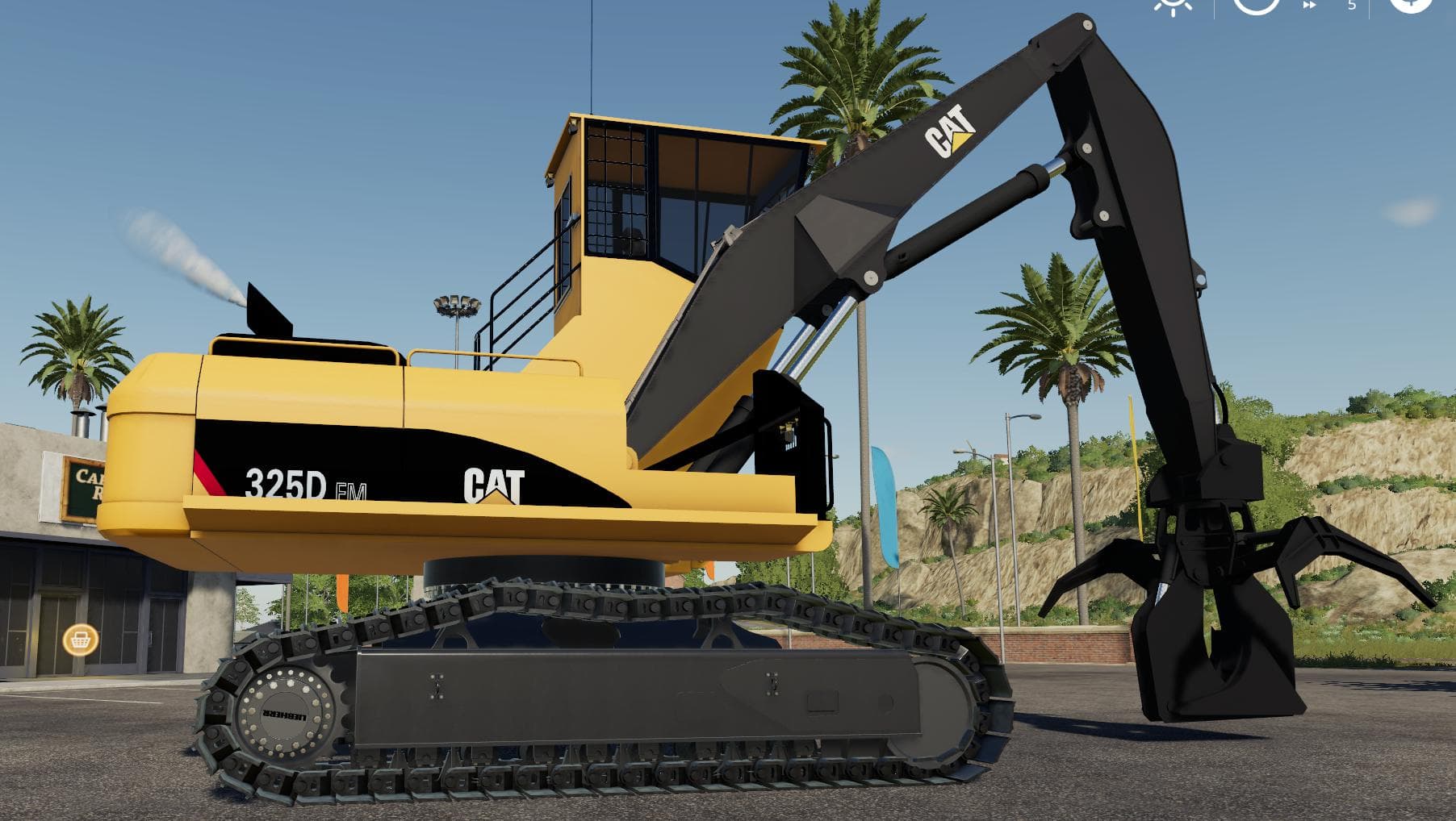 Cat 325D FM ButtNtop