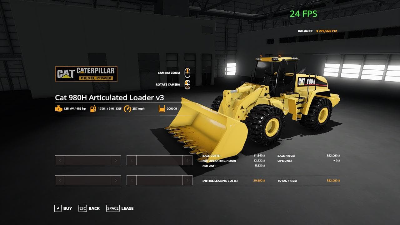 Cat front loader 4