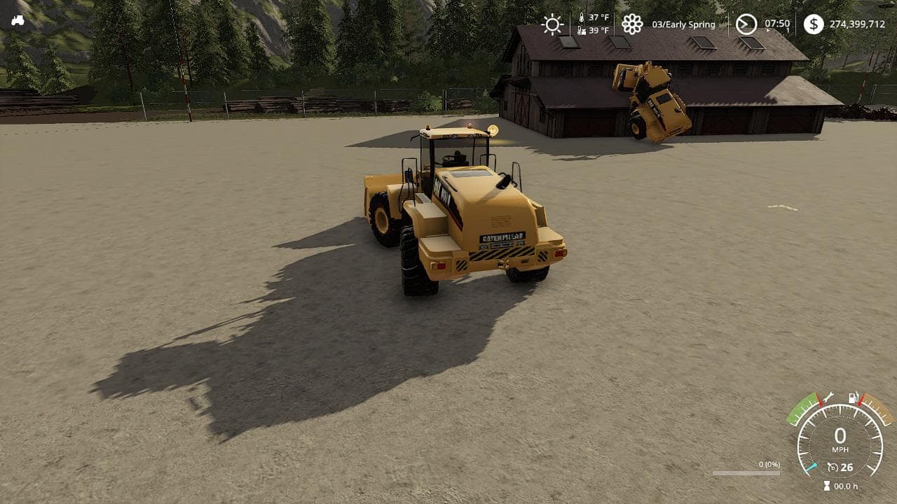 Cat front loader 2
