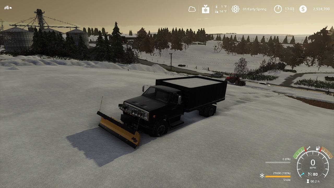 Chevy C70 grain plow truck 4