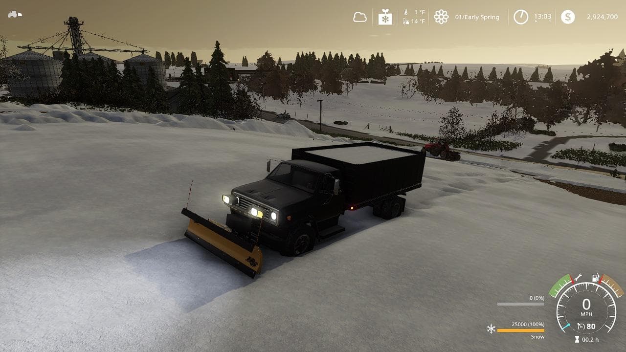 Chevy C70 grain plow truck 3