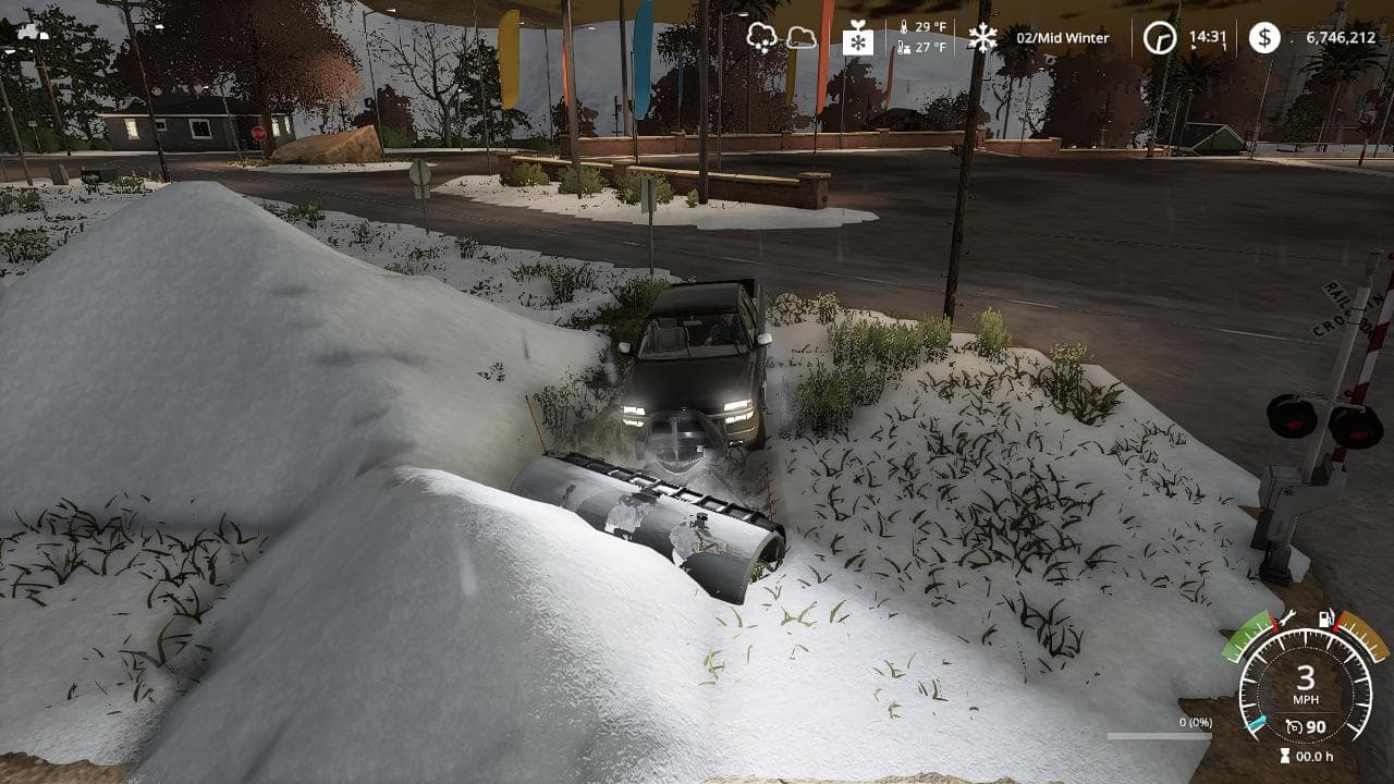 Chevy Silverado 1500 plow 5