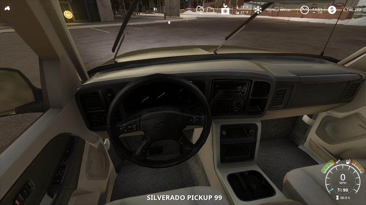 Chevy Silverado 1500 plow 2