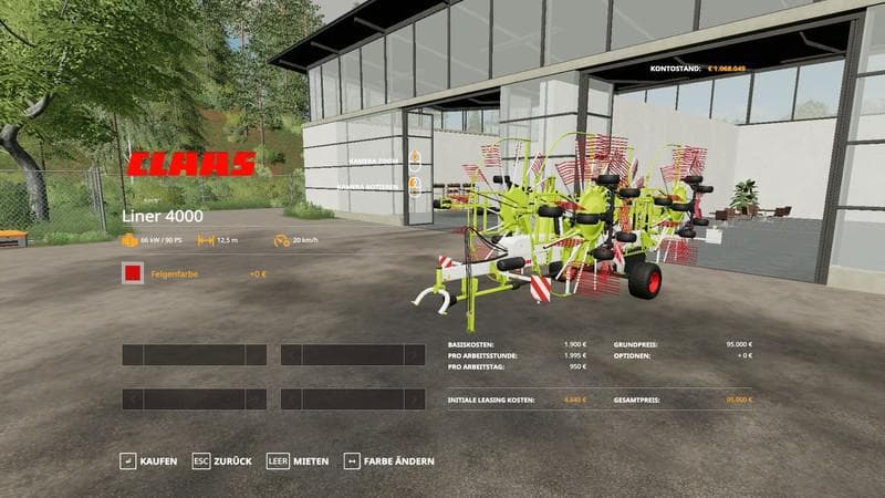 Claas Liner 4000