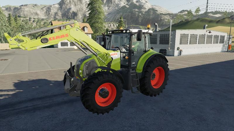 Claas front loader 3