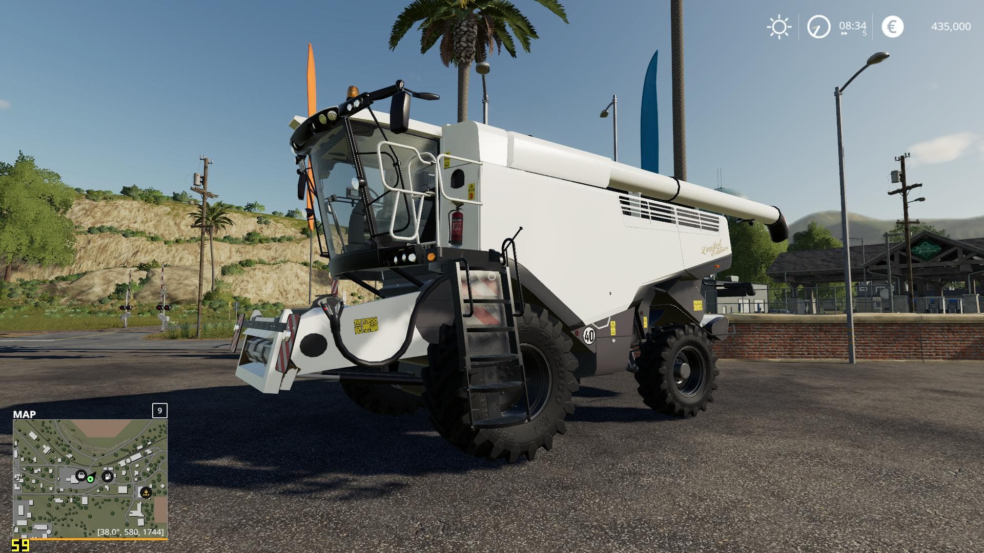 Claas Lexion 795 Vyciuzz Edition (White) 5