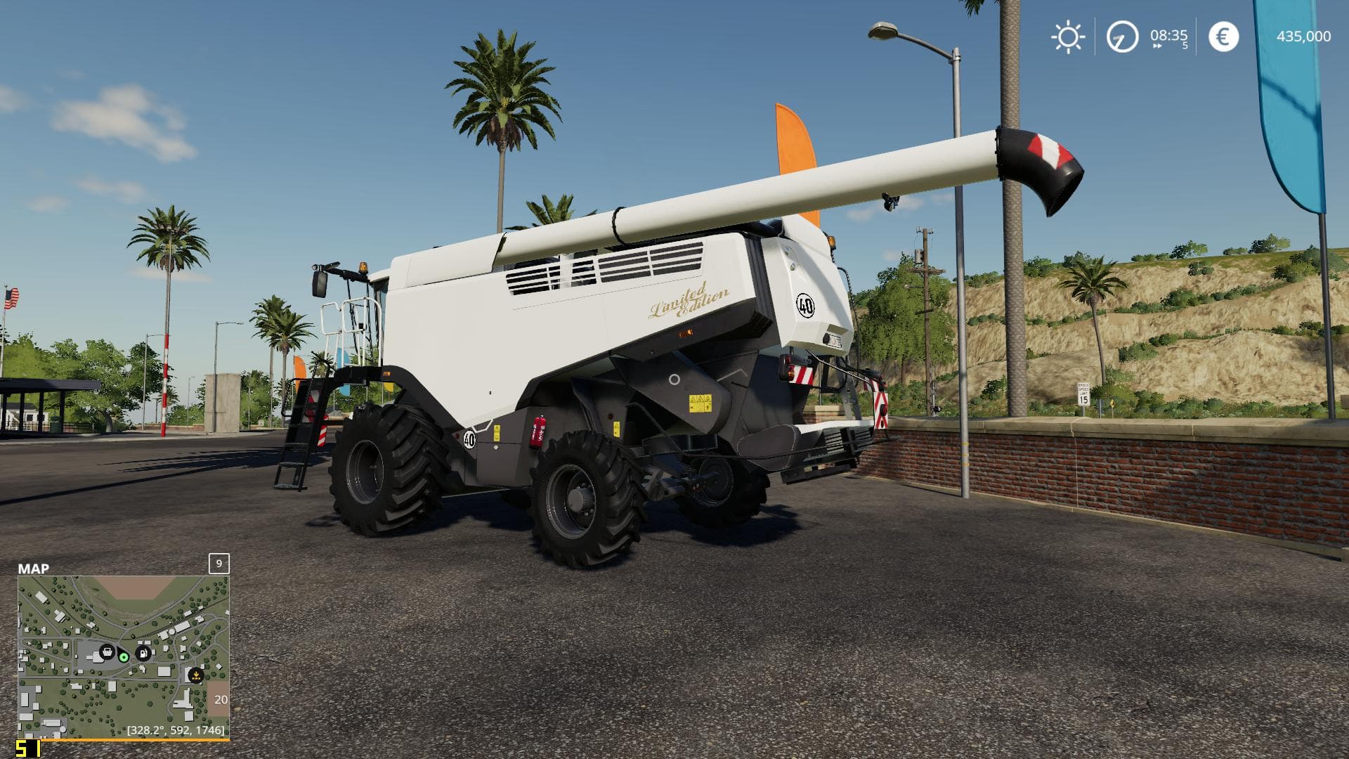 Claas Lexion 795 Vyciuzz Edition (White) 4