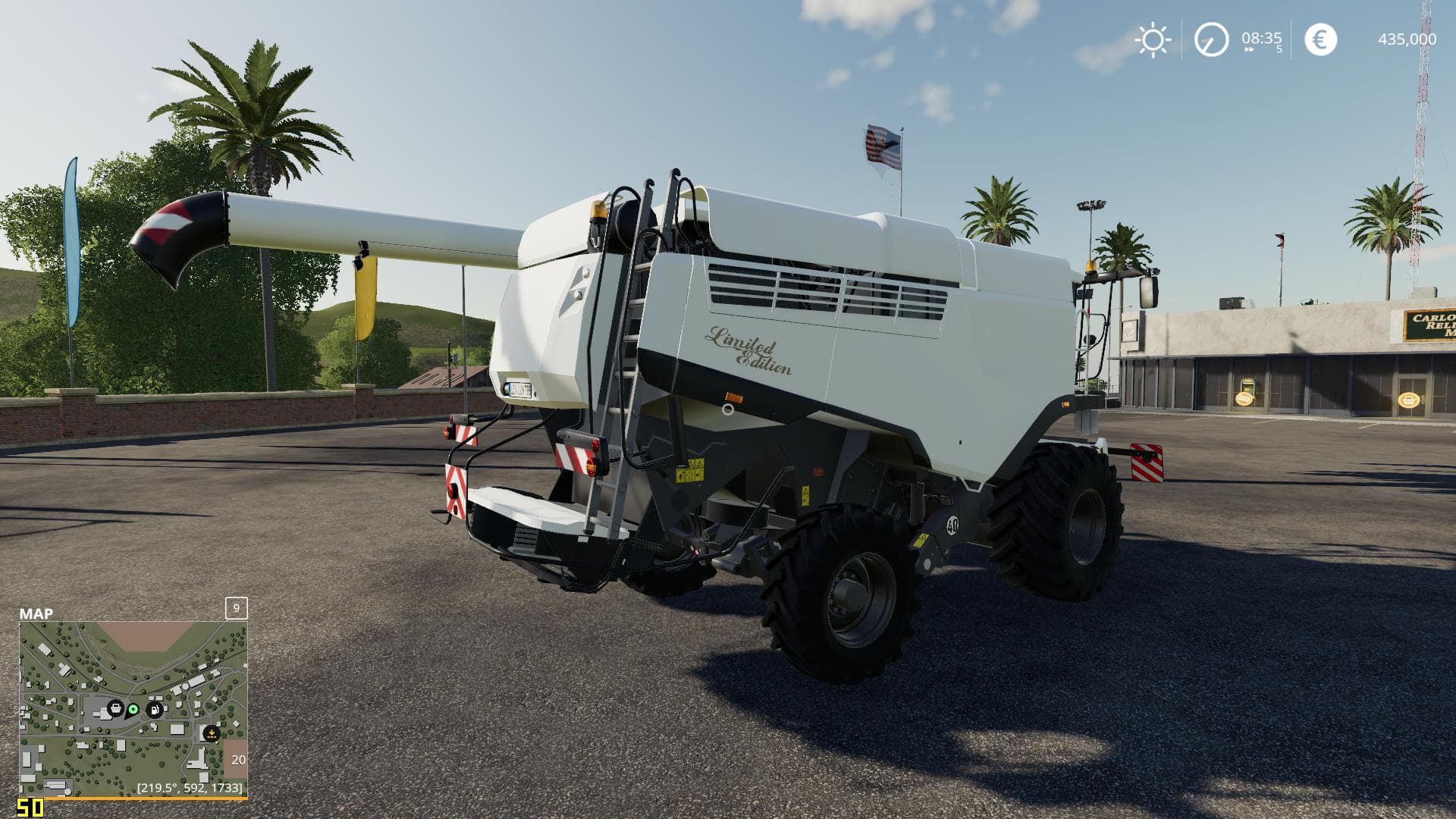 Claas Lexion 795 Vyciuzz Edition (White) 2