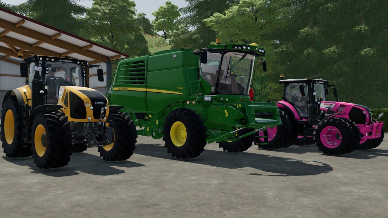 Combine harvesters / tractors 3