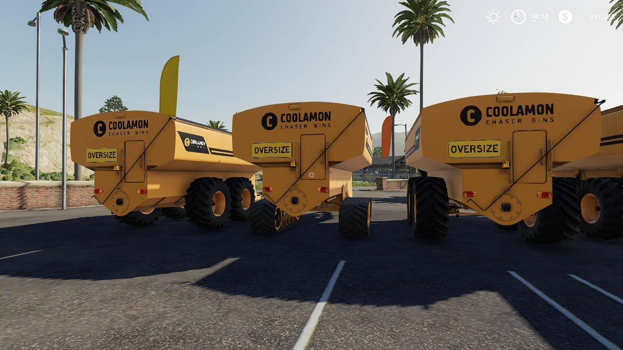 Coolamon chaser bins pack