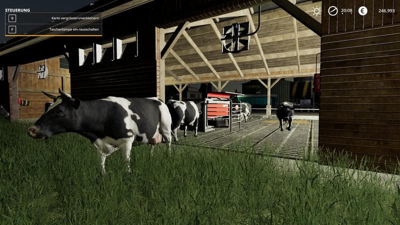 Cowshed 2000 without animal limit + no pollution + accessories 3