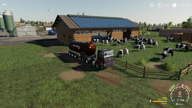 Cowshed 2000 without animal limit + no pollution + accessories 2