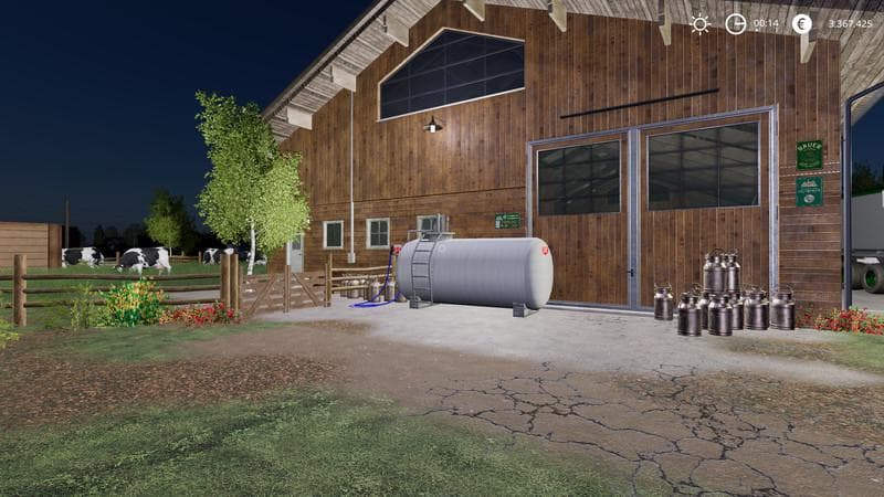 Cowshed 2000 without animal limit + no pollution + accessories