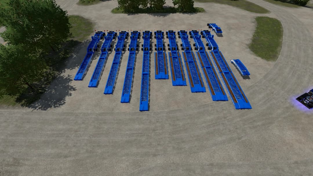 Cozad 85T Trailer Set 3