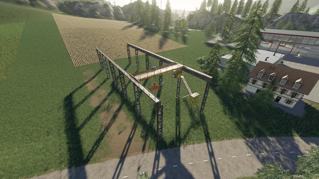 Crane building