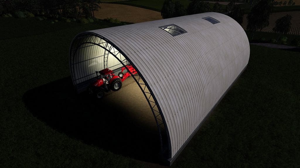 Curved Steel Sheds 3