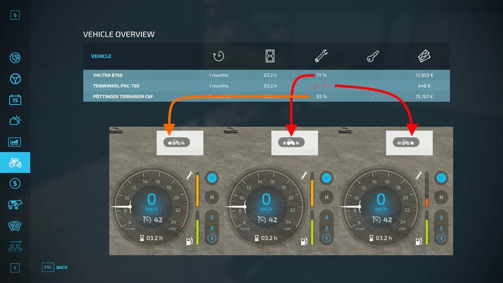 DAMAGE BAR SELECTION 3