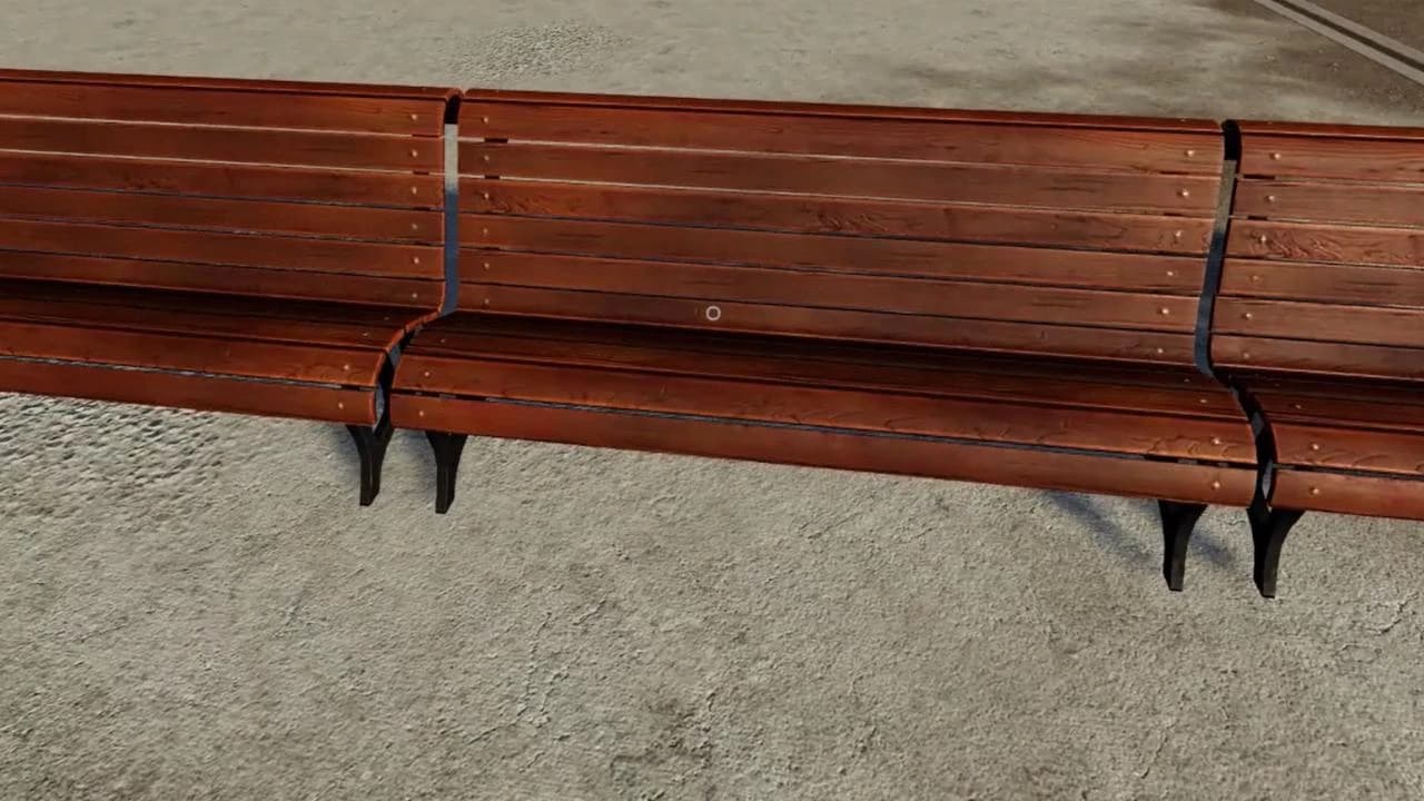 DECORATIVE BENCH 2