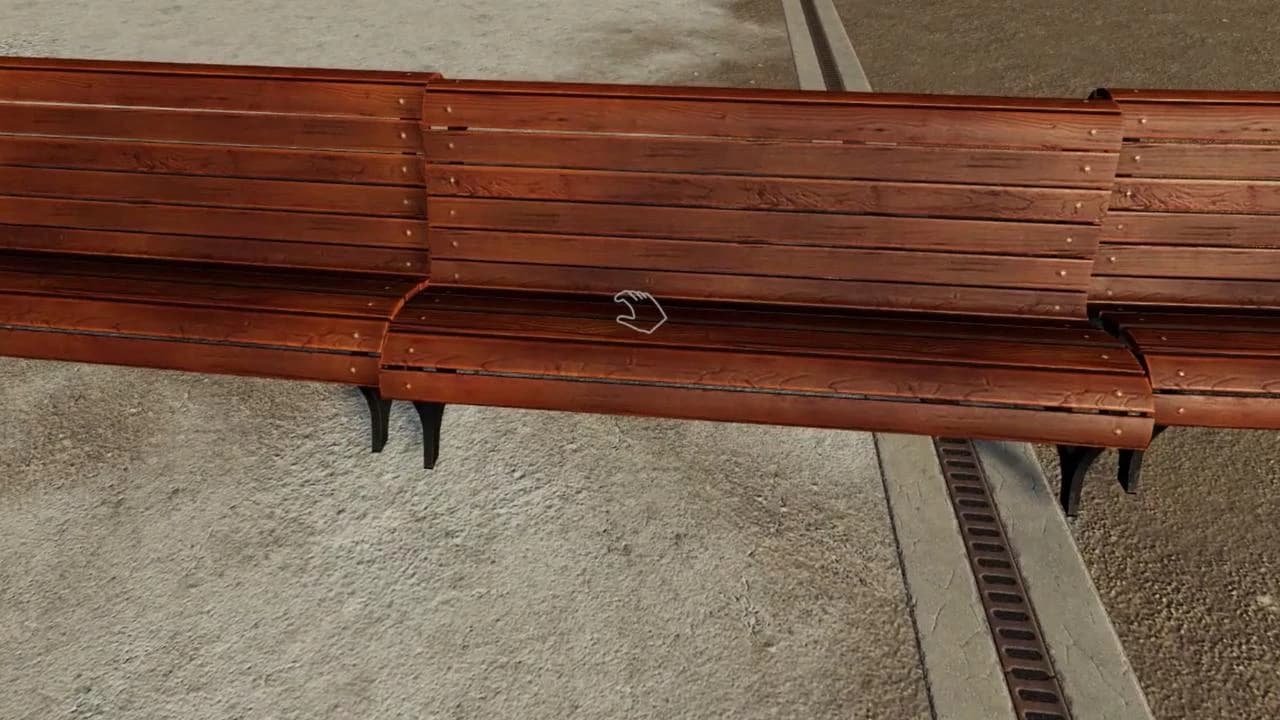 DECORATIVE BENCH